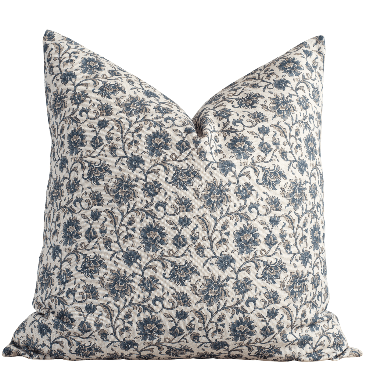 Celine blue floral pillow cover from the Henley set
