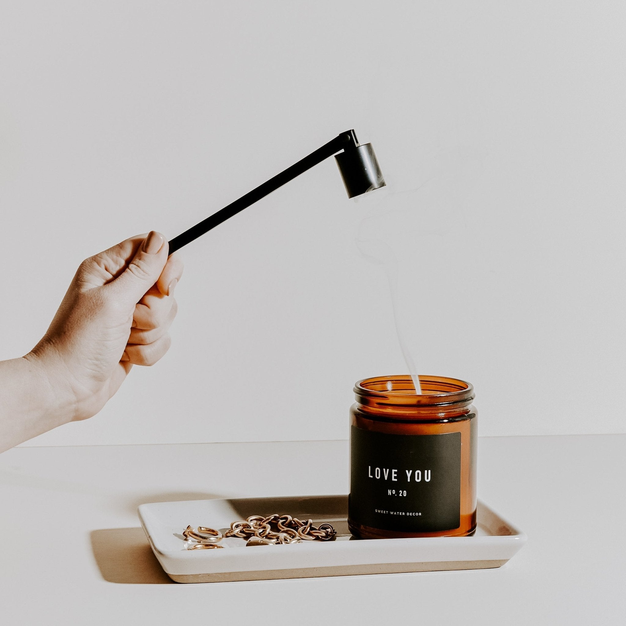 Multi-purpose cream tray for kitchen or bathroom décor