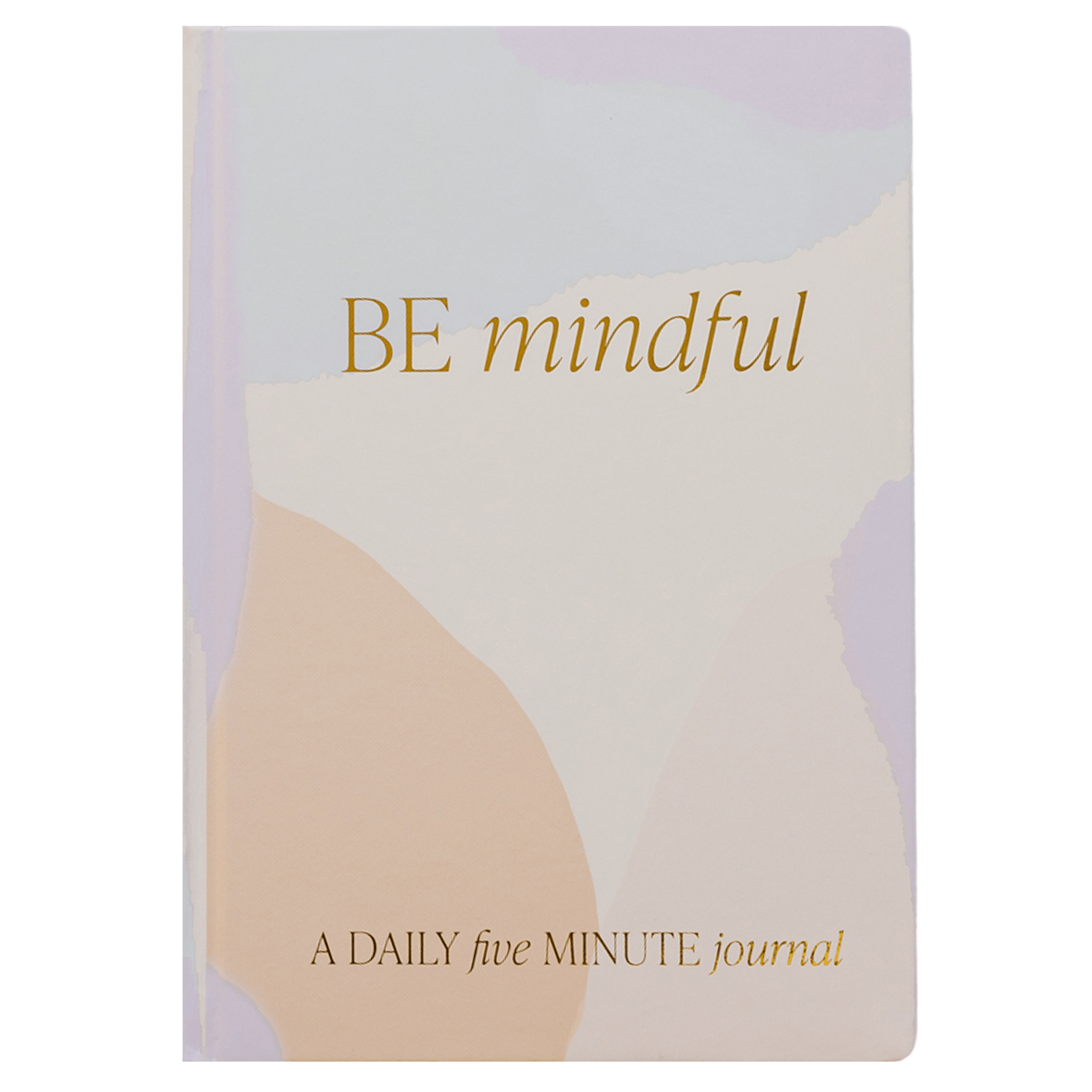 Be Mindful Journal with pastel cover and gold foil