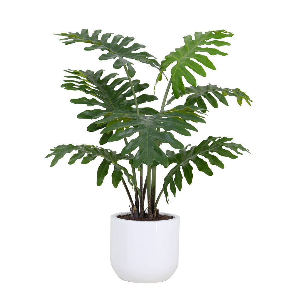 artificial philodendron Faux Potted Philodendron Plant, 3 ft