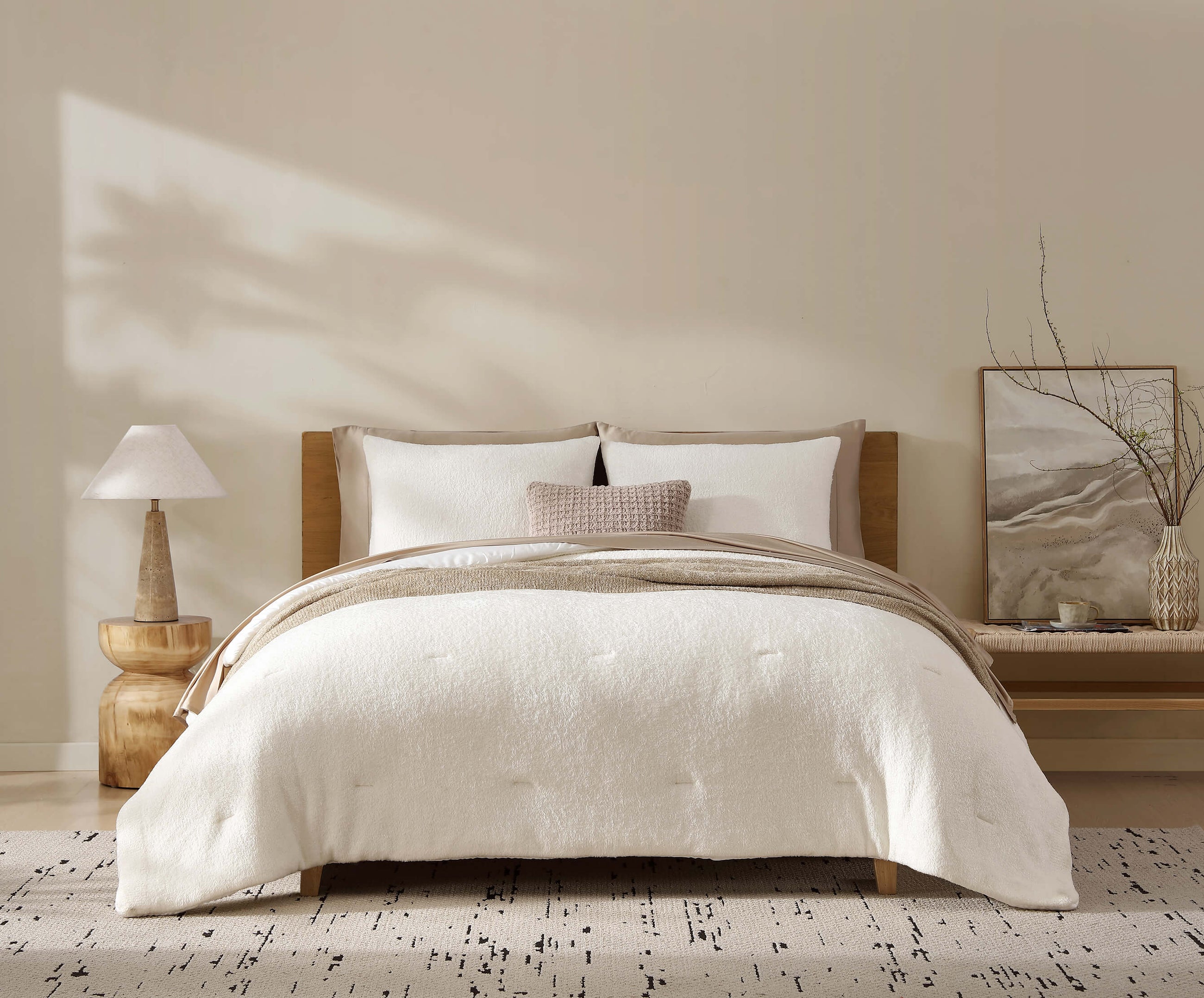 OEKO-TEX® certified double-sided luxury sham set