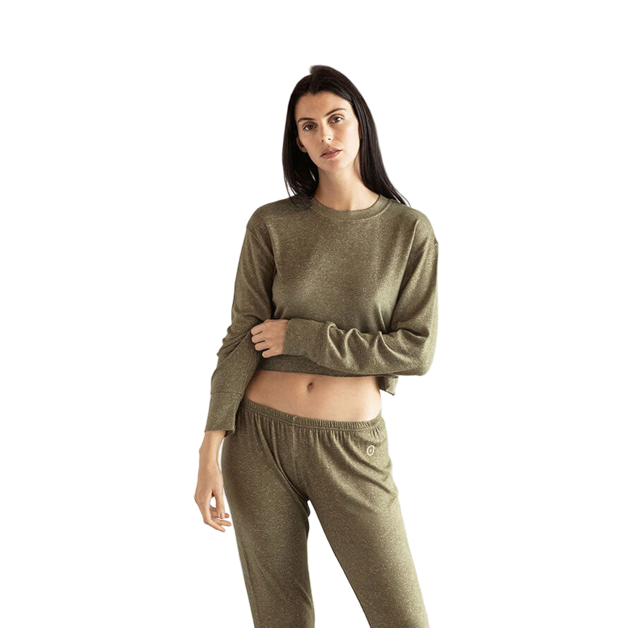 Cosset Cropped Sweatshirt | Sunday Citizen | ONE AFFIRMATION