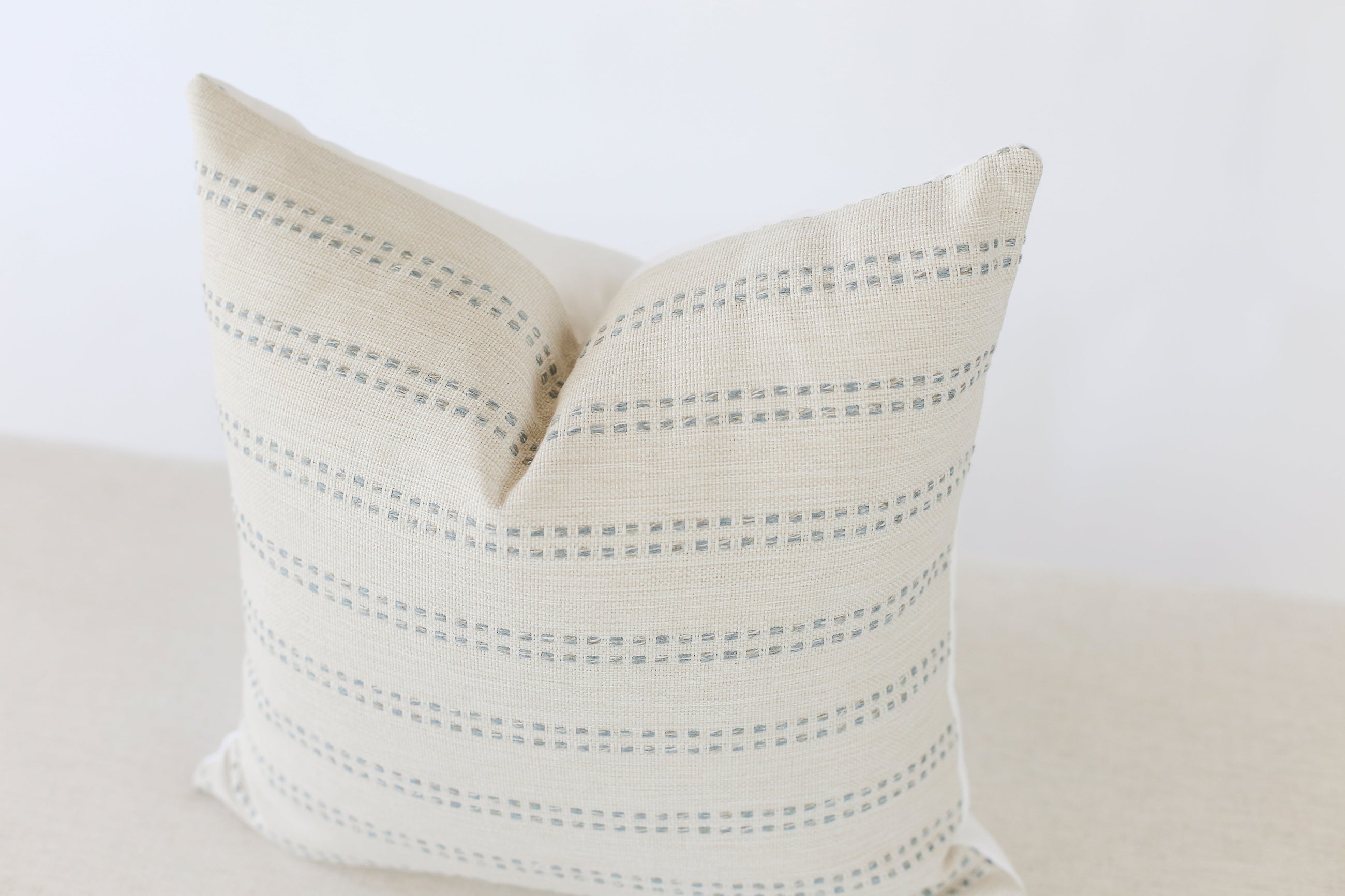 Tatum Blue Throw Pillow