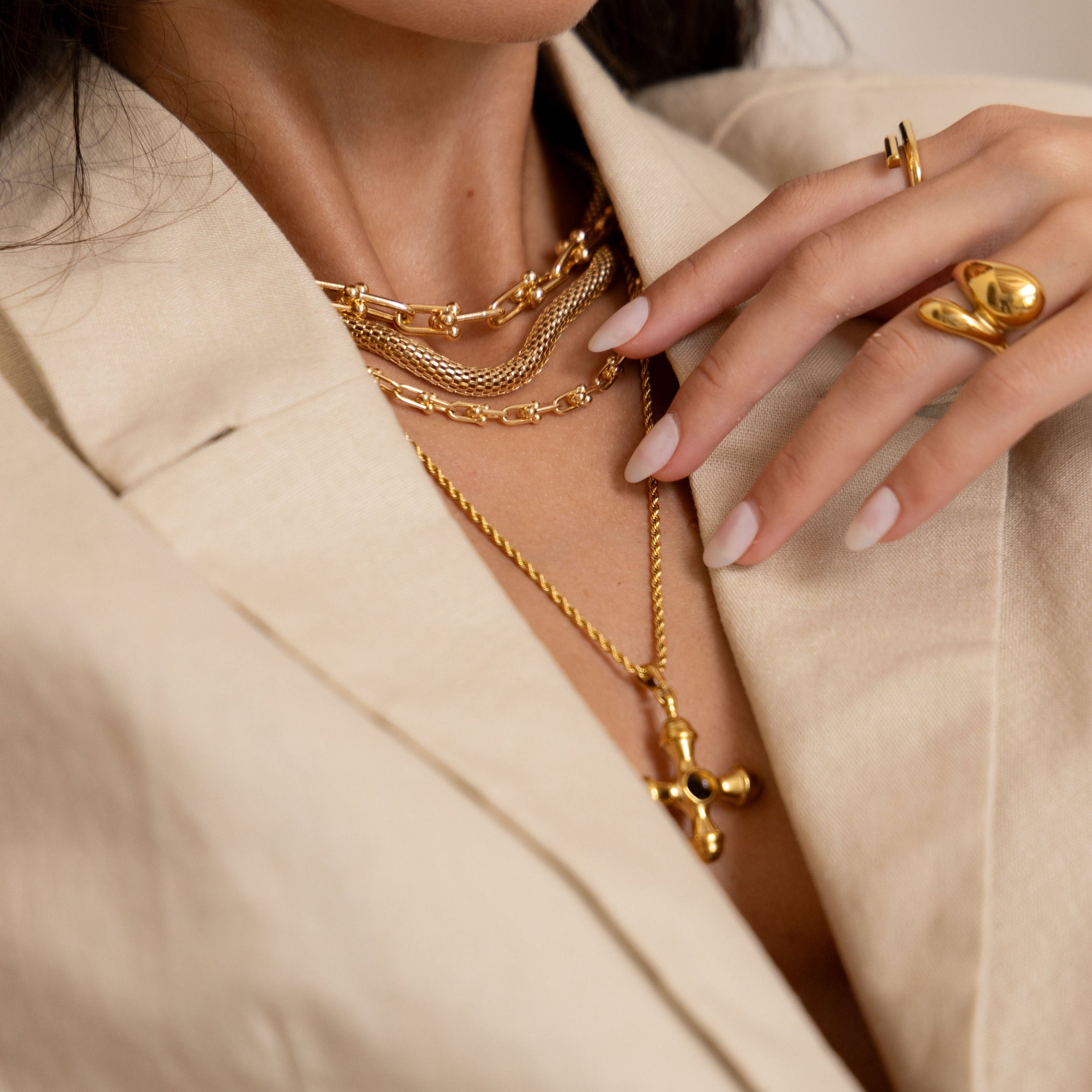 Ophelia Cross Necklace