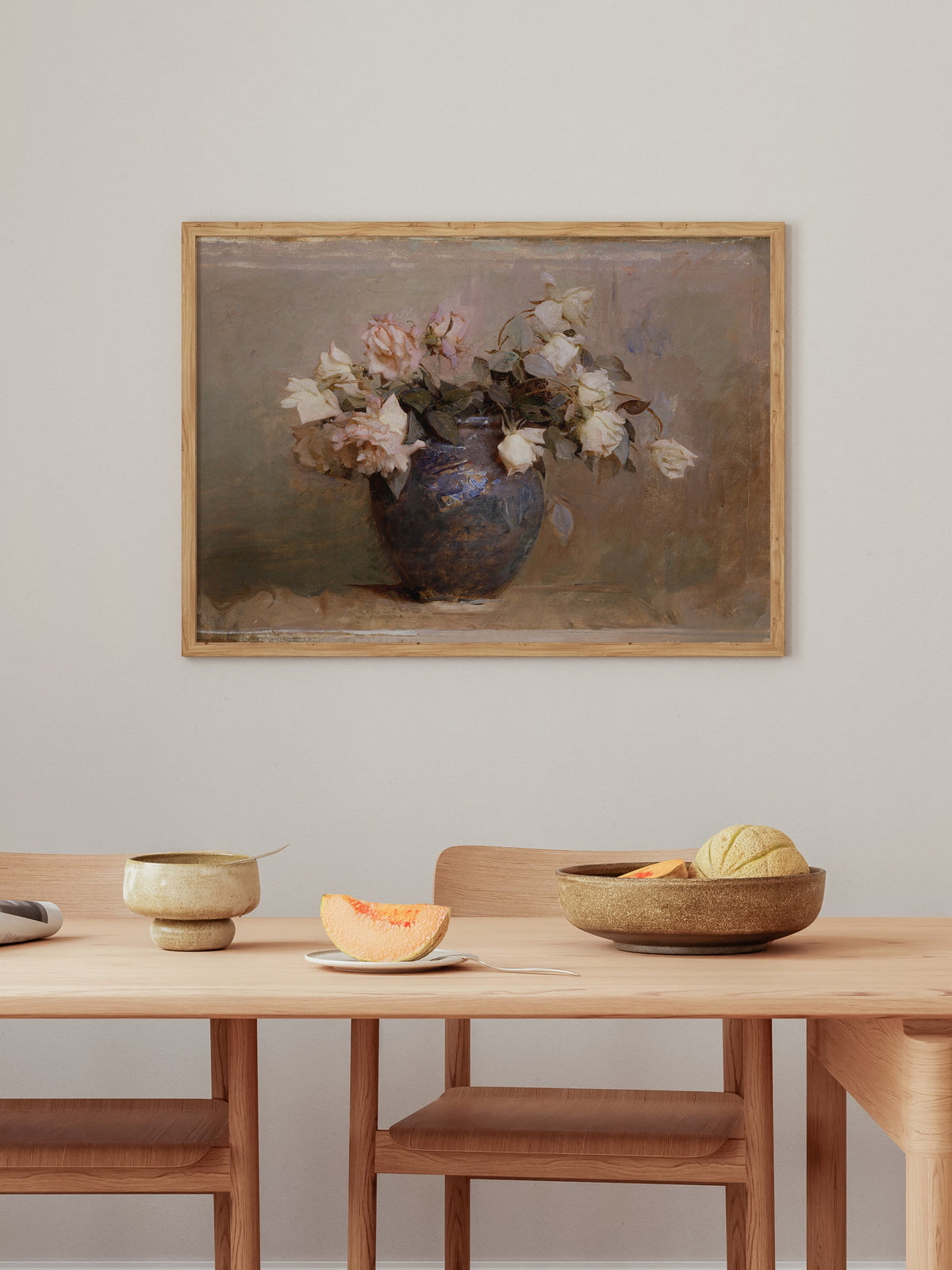 Vase of Roses