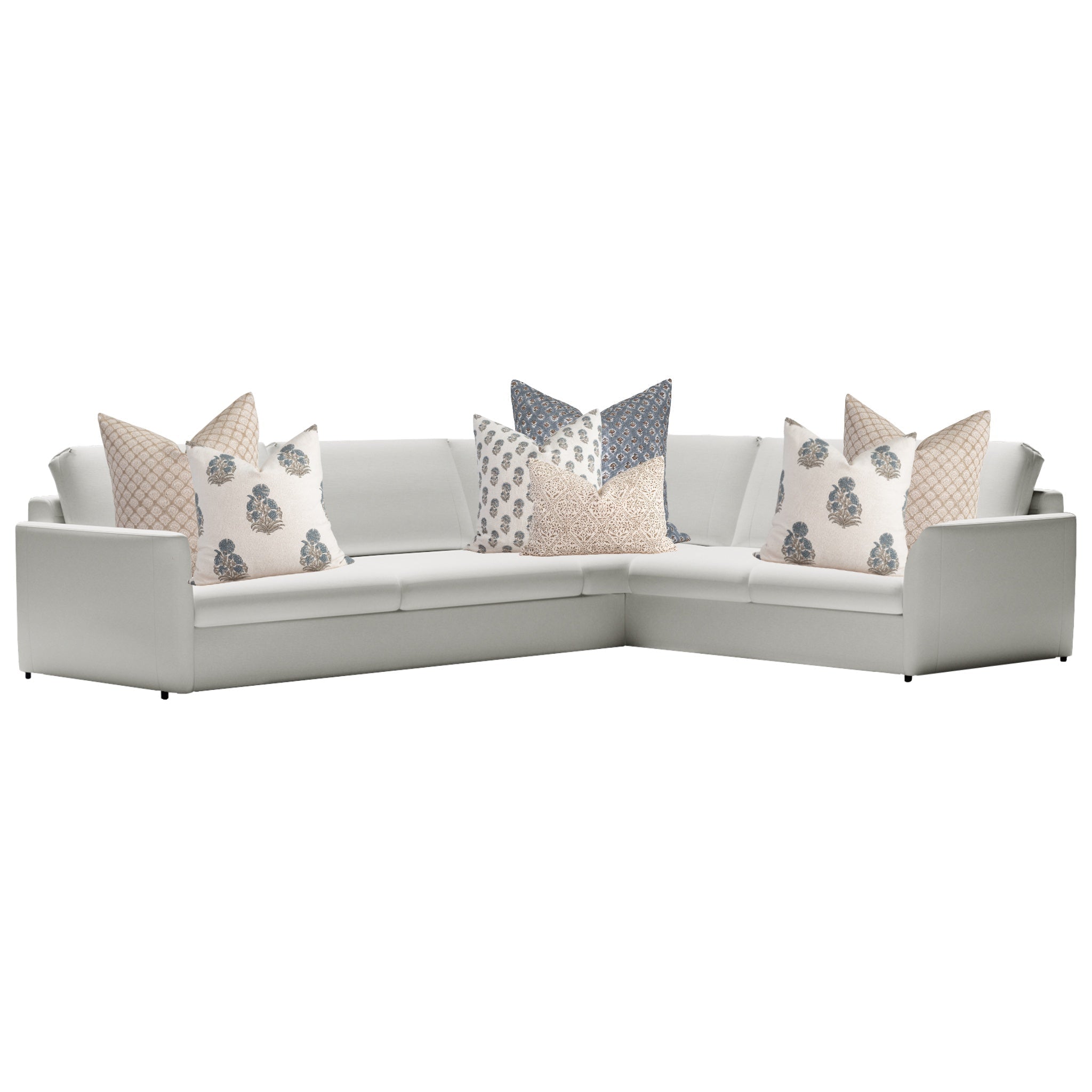 Holloway Sectional Pillow Combination | Set of Seven Pillow Covers