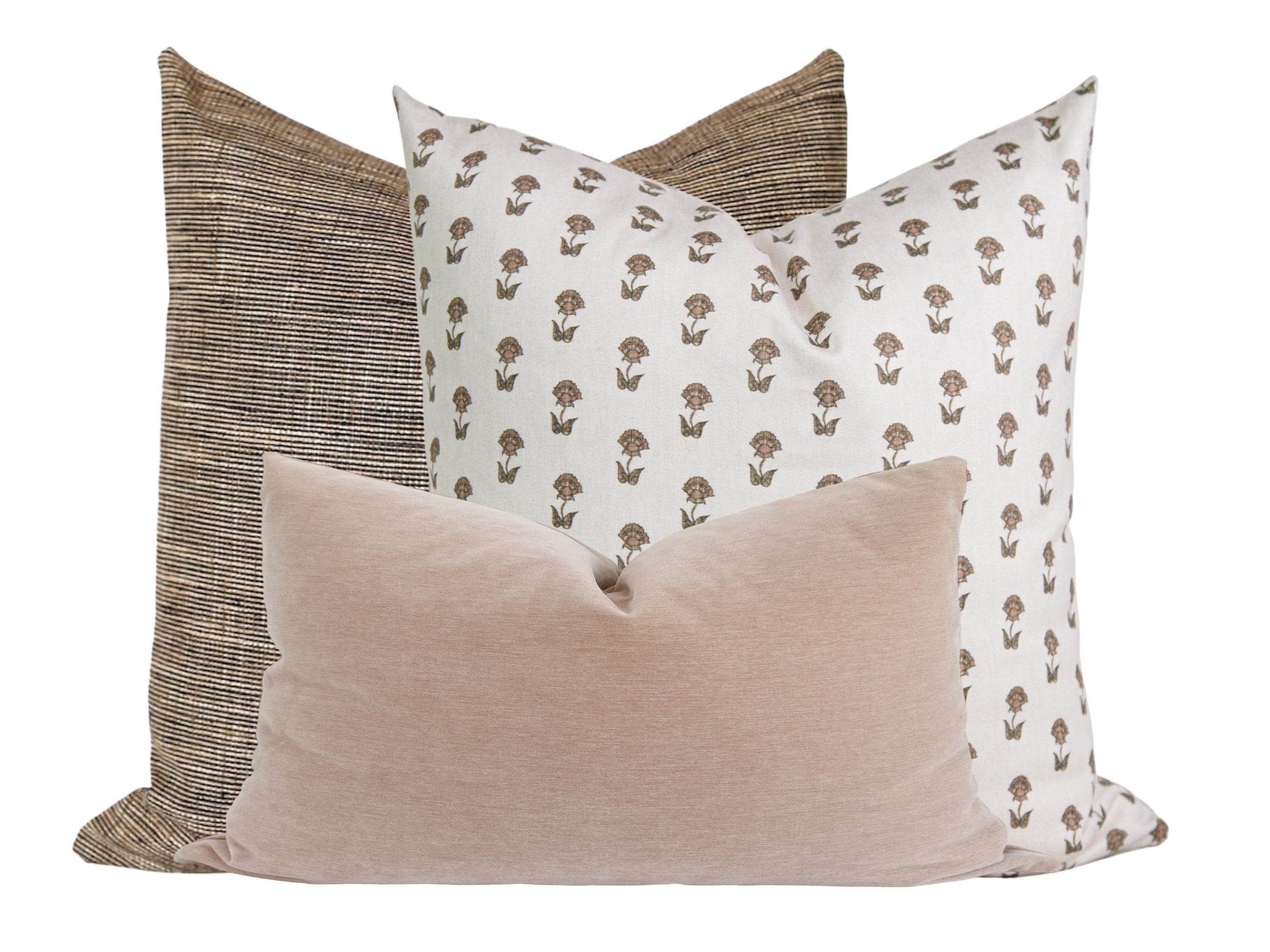 Clara Floral Throw Pillow