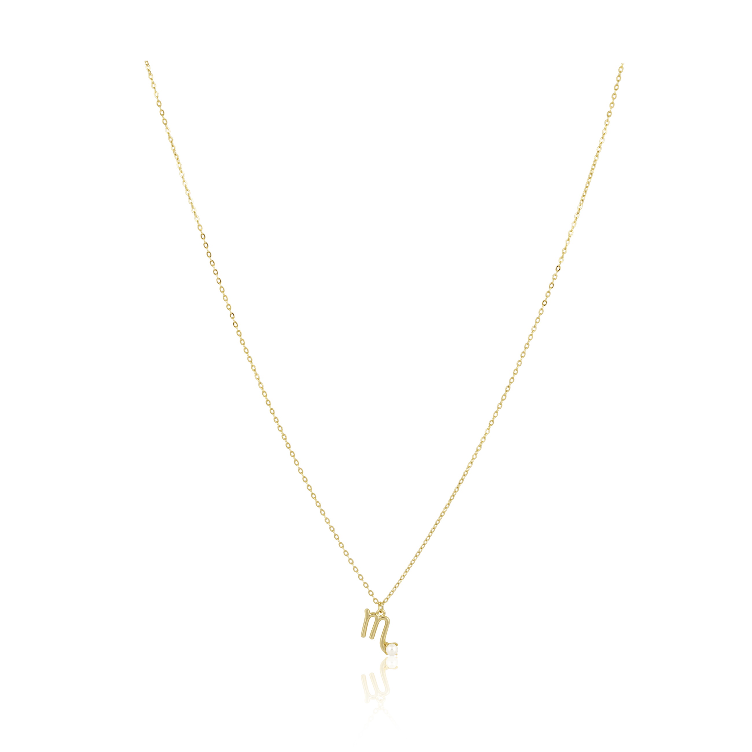 Zodiac Pearl Necklace
