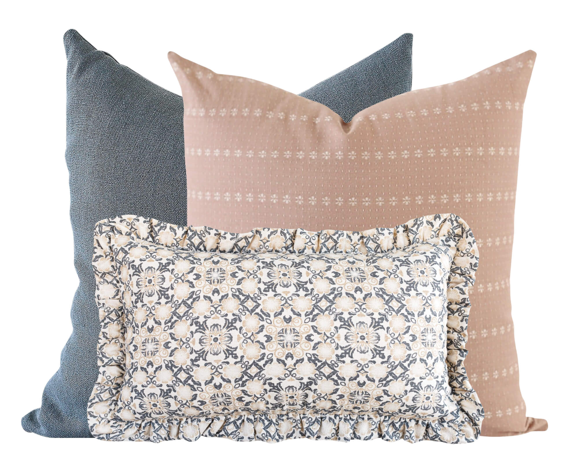 Marlee Ruffle Throw Pillow