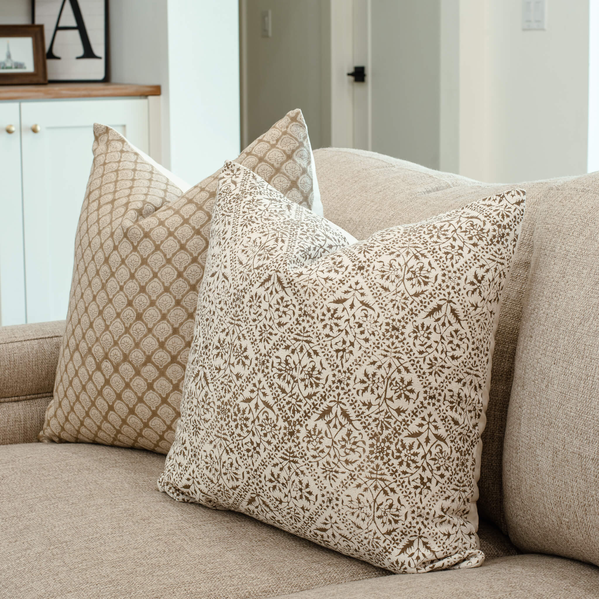 Birchwood Sectional Pillow Combination | Set of Seven Pillow Covers