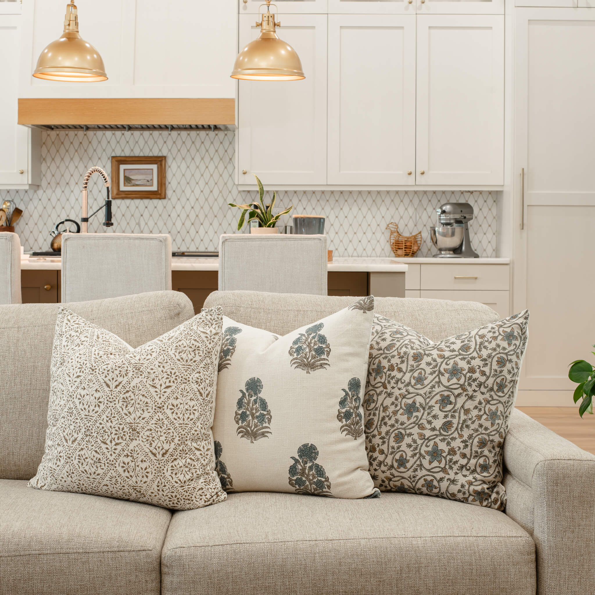 Willow Pillow Combination | Set of Three Pillow Covers