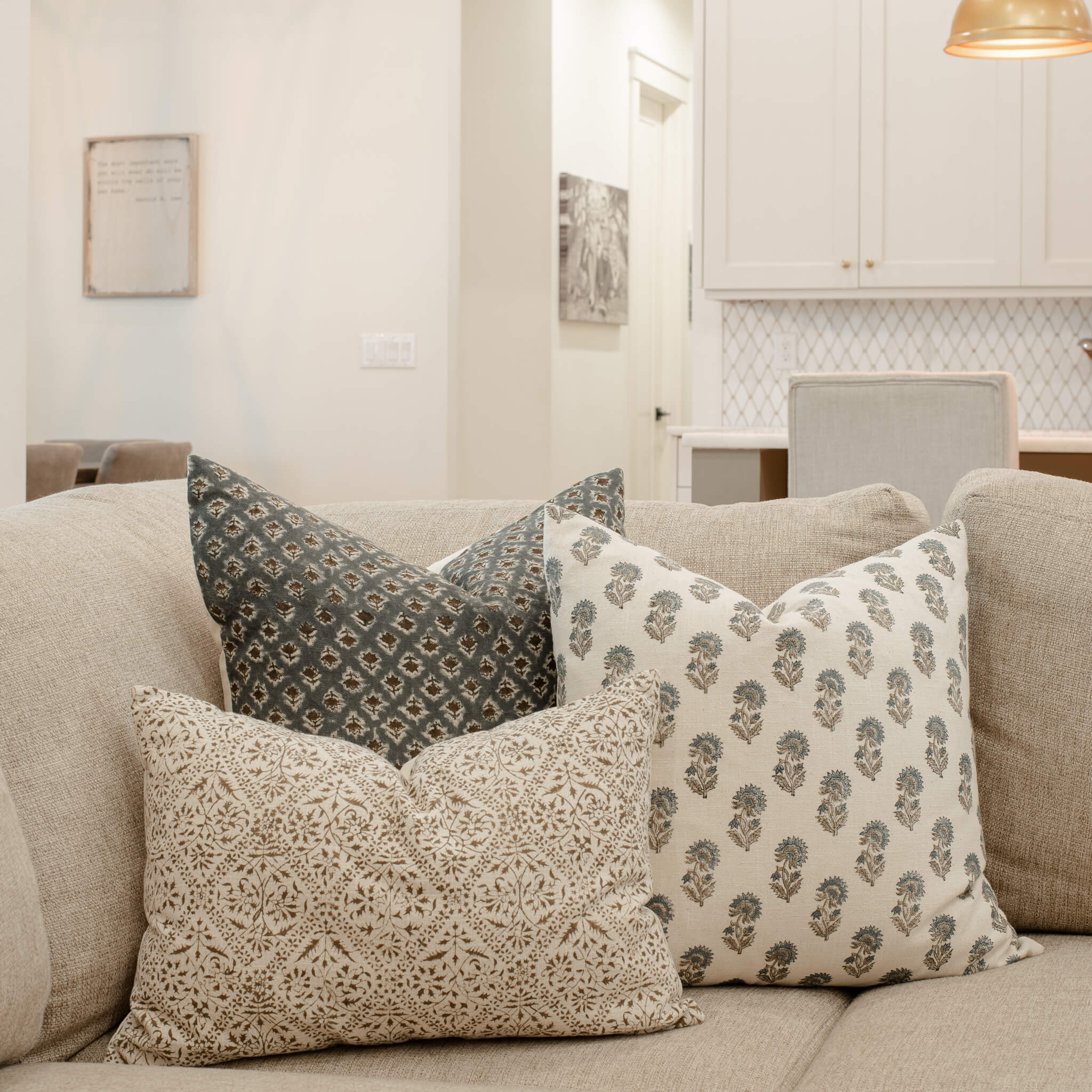 Holloway Sectional Pillow Combination | Set of Seven Pillow Covers