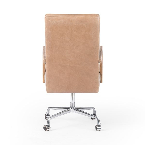 Riley Desk Chair Leather ONE AFFIRMATION