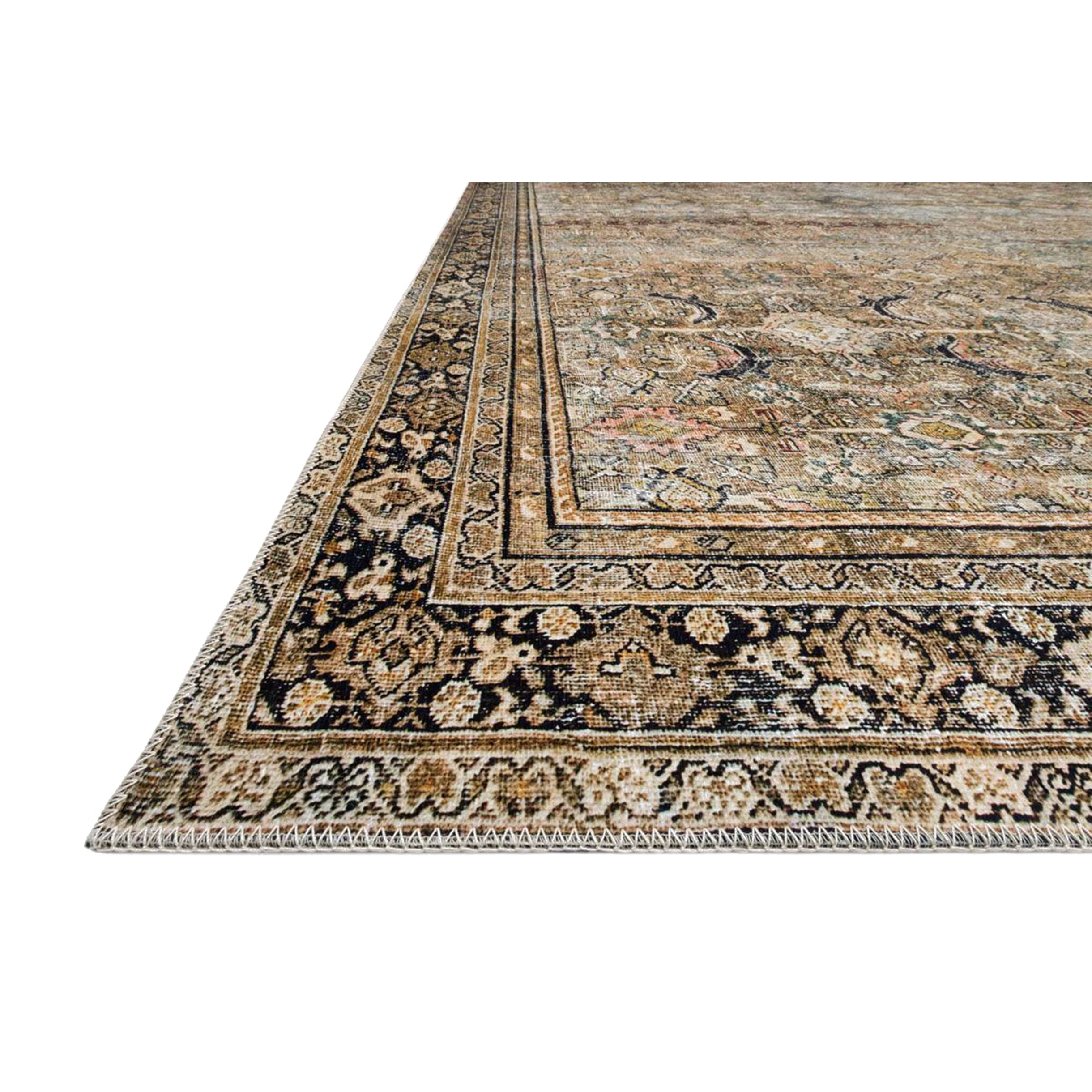 Ella Brown / Charcoal Rug