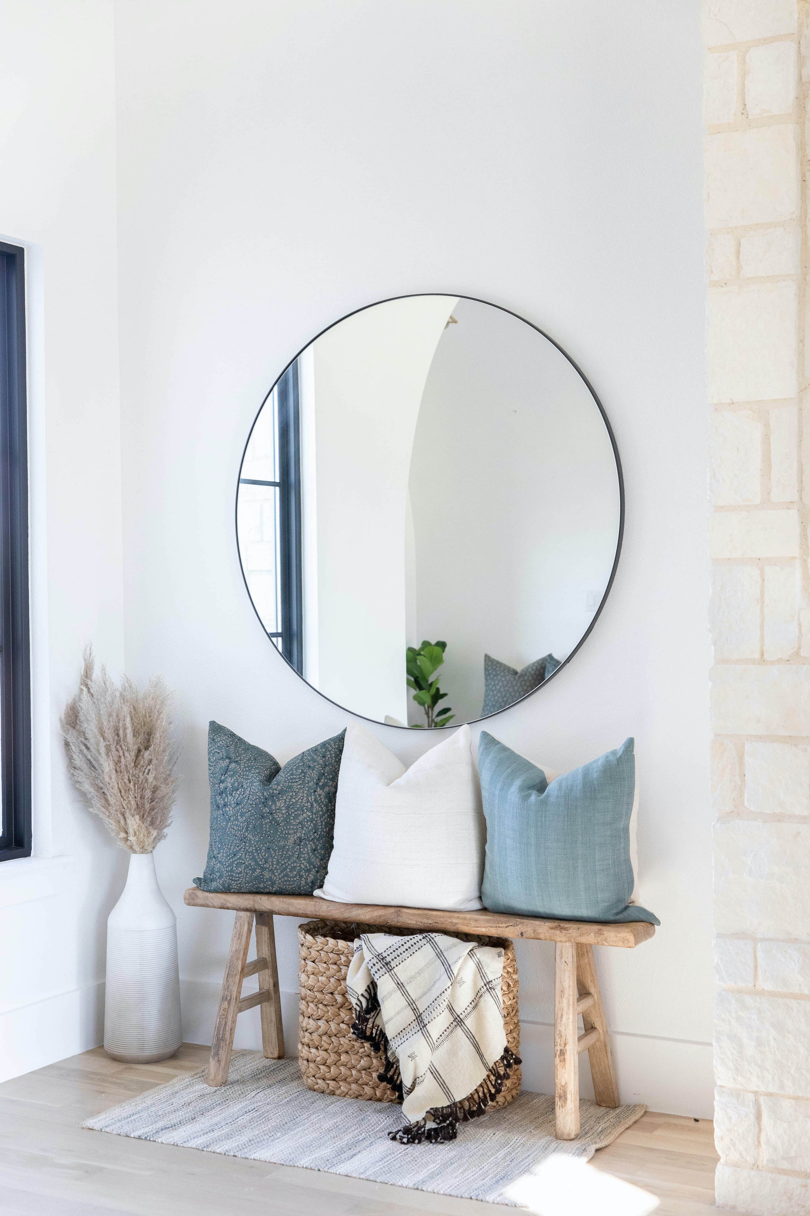 Dylan Pillow Cover | Blue