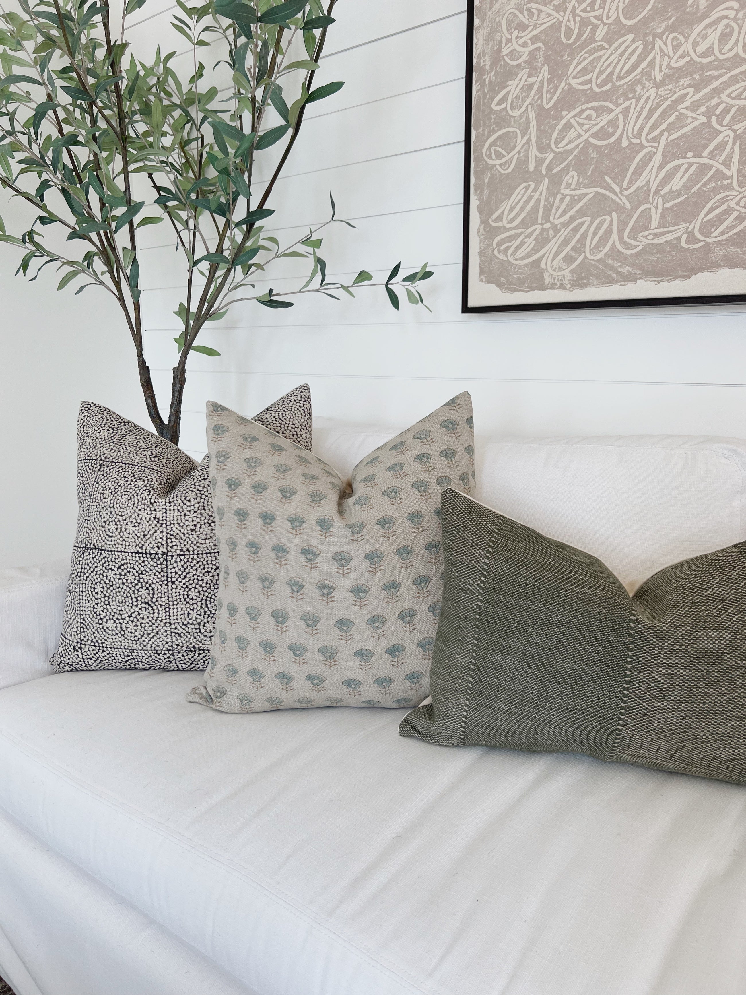 Sicily Floral Pillow Cover