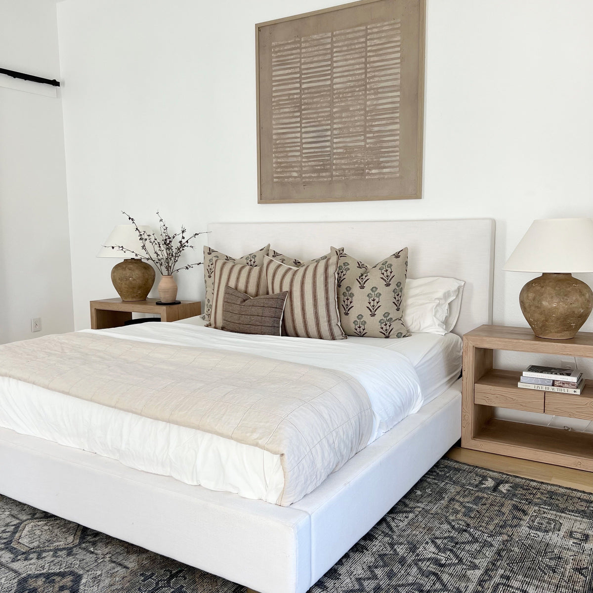 How to Style Textured Throw Pillow Covers for a Layered, Designer Look