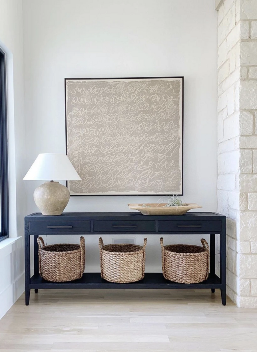 Console Table Decor