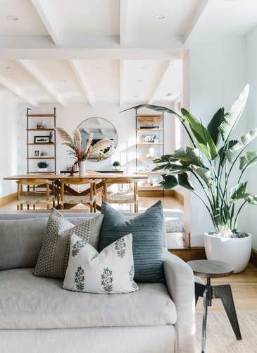 Throw Pillows on Your Gray Couch