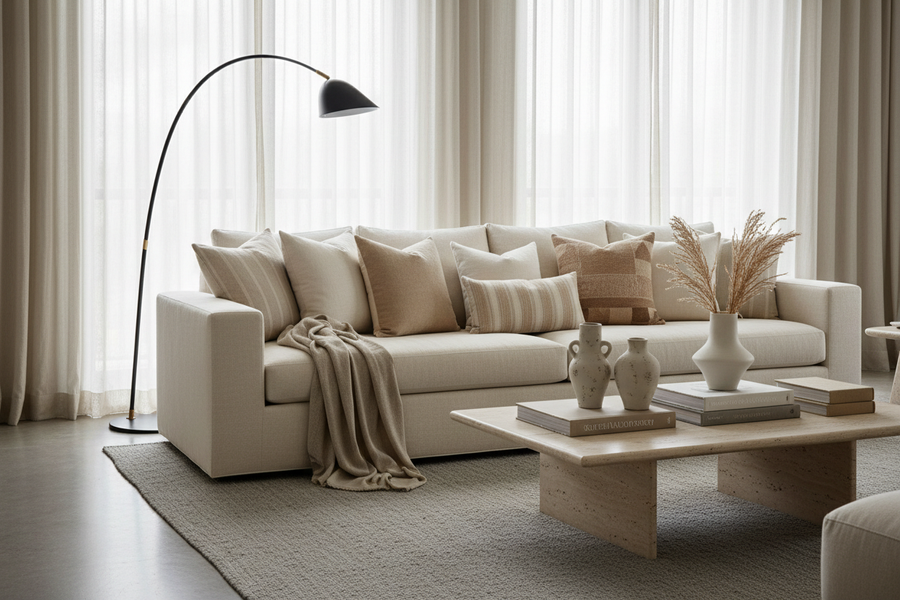 How to Style Designer Pillows Like an Interior Designer: 7 Expert Tips