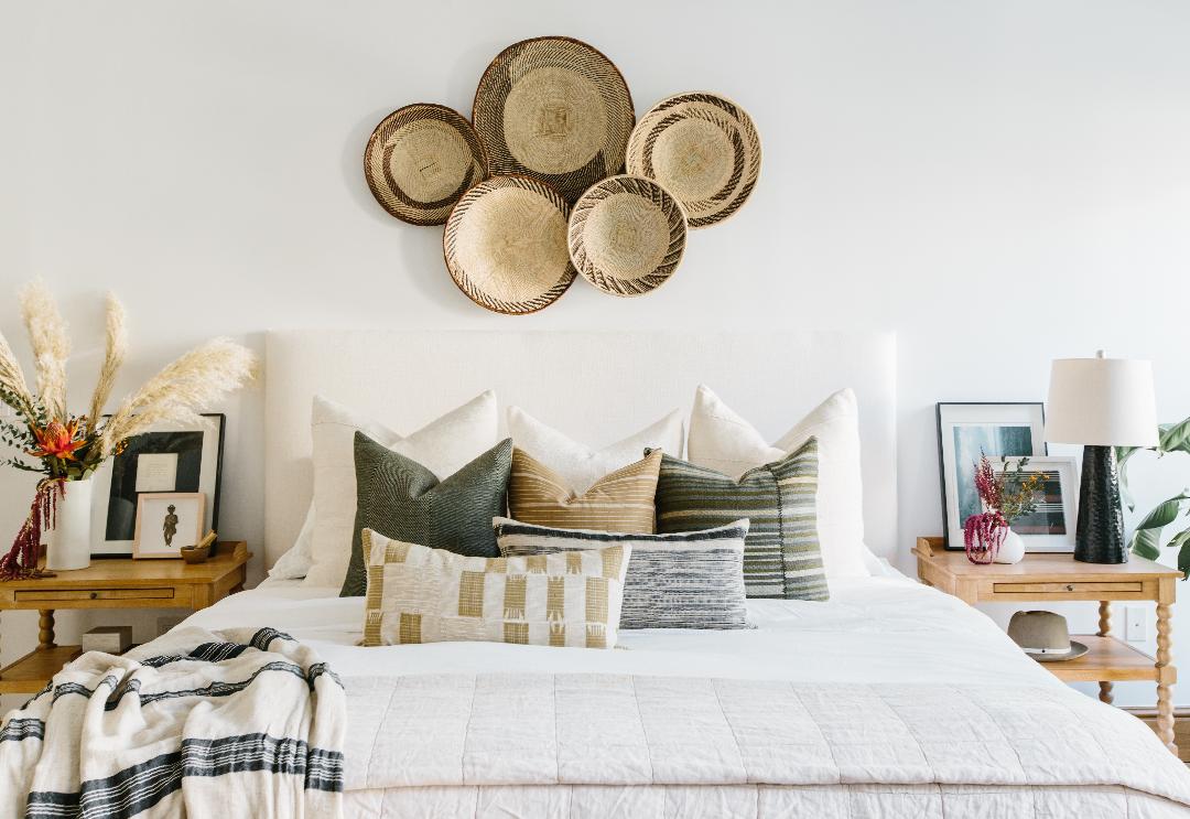 bedroom, guest room, pillow, bedding