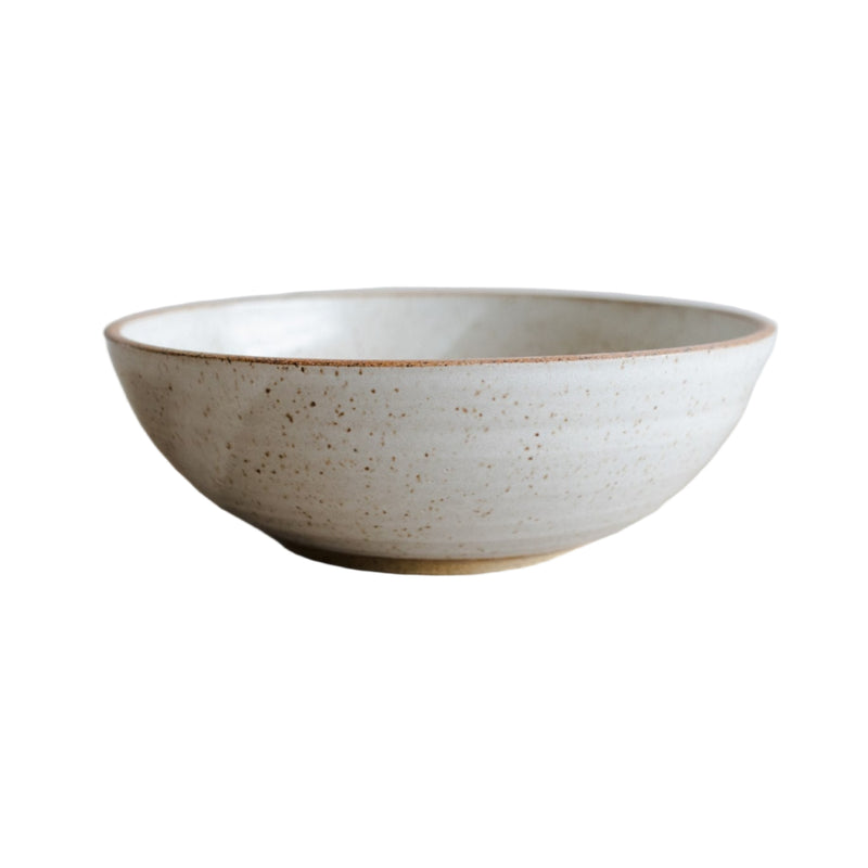 Handmade ceramic serving bowl by KJ Pottery