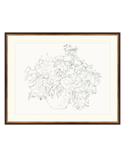Vase of Flowers Sketch