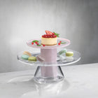 Nude Bloom Cake Stand with Dome