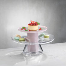 Nude Bloom Cake Stand with Dome