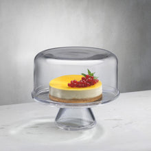 Nude Bloom Cake Stand with Dome