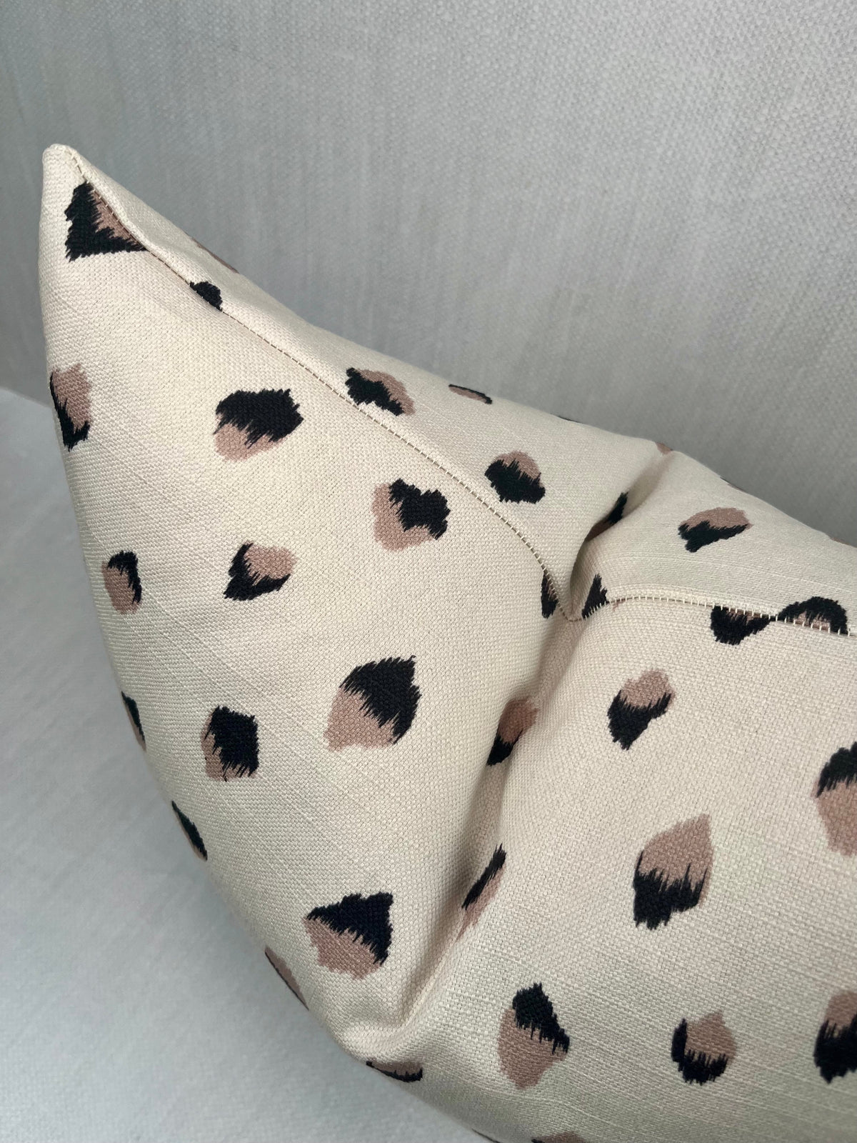 Chloe Cream Spotted Pillow Cover – view 2