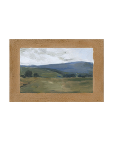 Countryside Vignettes III green landscape art print, view 8