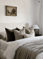 Verona Designer Pillow Cover | Olive