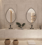 Jupiter Irregular Mirror Asymmetrical Design Led Mirror