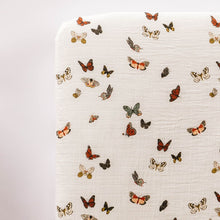 Butterfly Migration Crib Sheet – 100% Cotton Muslin