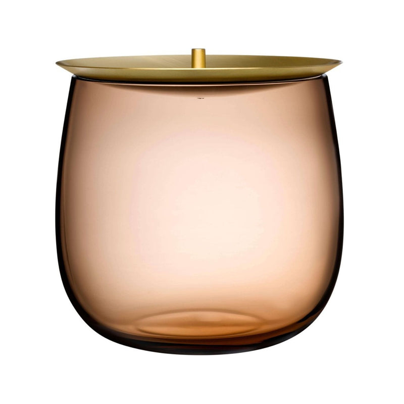 NUDE Beret Storage Box Large with brass lid