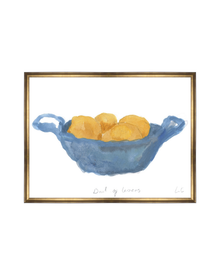 Bowl of Lemons still life art print, view 10