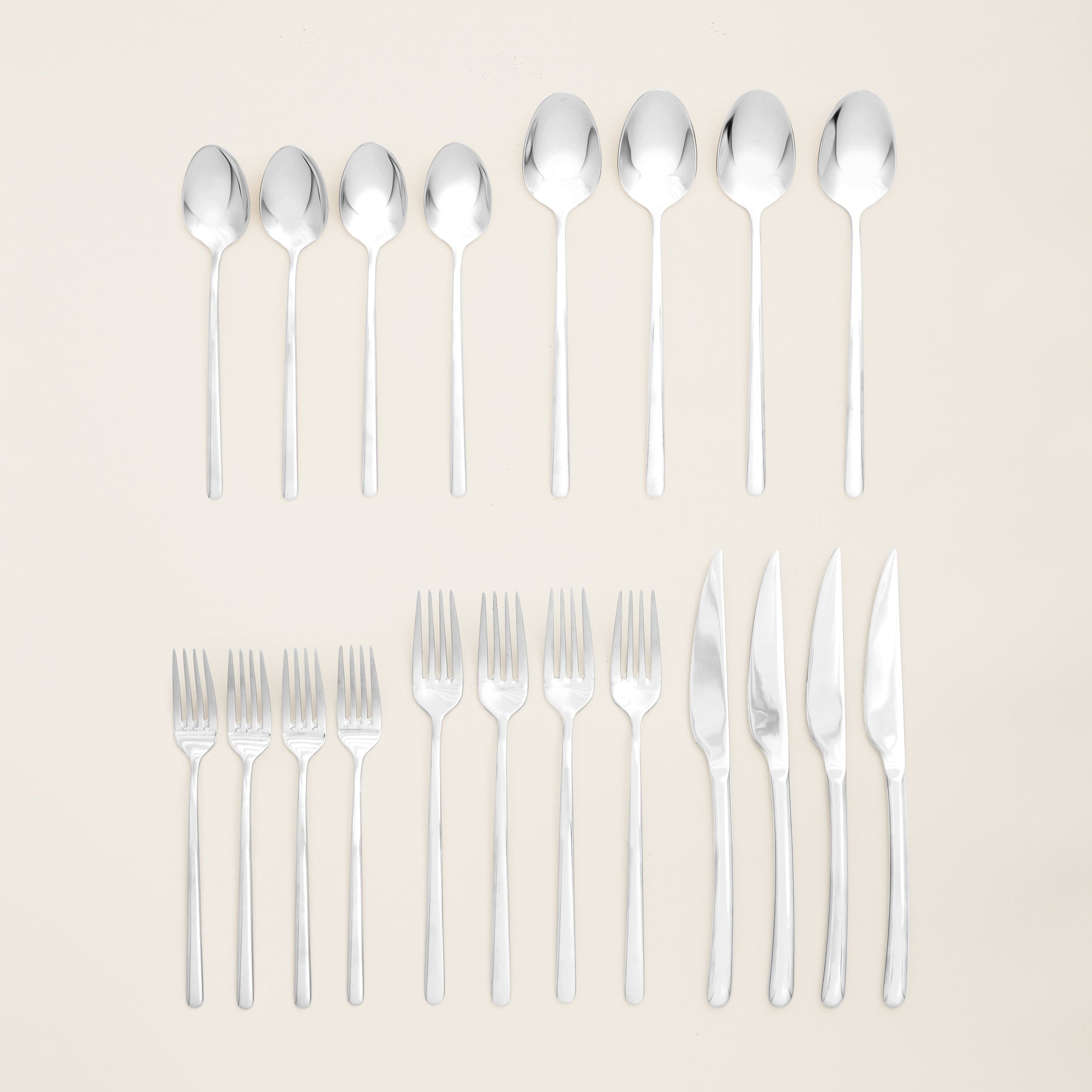 Emilia Mirror 20-Piece Flatware Set