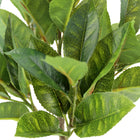 Lifelike artificial greenery topiary set for home decor