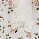 Butterfly Migration Crib Sheet – 100% Cotton Muslin