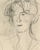 Vintage Charcoal Portrait