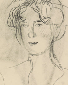 Vintage Charcoal Portrait