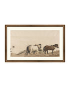 Watercolor Horses