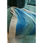 Lake Moss handwoven merino throw blanket in blue green – One Affirmation