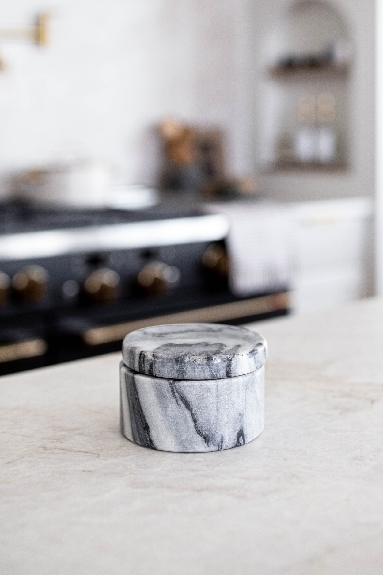 Marble Spice Canister