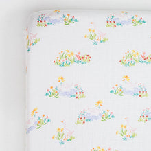 Garden Goose Crib Sheet – 100% Cotton Muslin