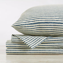 Striped Microfiber Sheet Set
