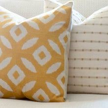Ari Natural Beige Woven Stripe Pillow Cover – view 9