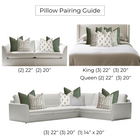 Gávea Solid Color Pillow Cover | Olive Green