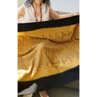 Topaz brown Myrtle Drift handwoven merino throw – One Affirmation
